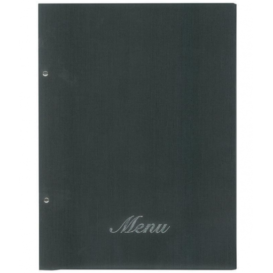 Next μενού εστιατορίου μαύρο 24x32εκ. fabric